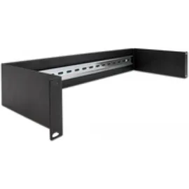 DeLock 66884 19 Zoll Netzwerkschrank-Einschubsystem 2 HE Schwarz