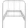 domus living Ariel 90 x 200 cm Weiß