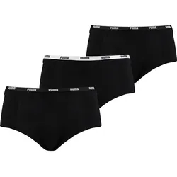PUMA Underwear - Boxershorts Mini Short 3er Pack, BLACK, L