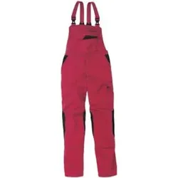 Kübler IMAGE DRESS NEW DESIGN Latzhose mittelrot/schwarz 50