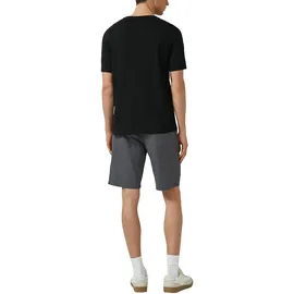 s.Oliver Chinoshorts S.OLIVER, Herren, Gr. 34, N-Gr, grau, Web, Obermaterial: 97% Baumwolle, 3% Elasthan, unifarben, regular fit knielang, Hosen Chinoshorts, mit Taschen