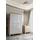 JV Möbel Kommode mit Kleiderschrank Holzmöbel Weiß Schlafzimmer Kinderzimmer, 2tlg. Neu