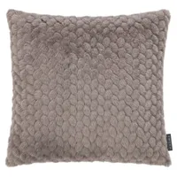 Magma Heimtex Kissenhülle MINK taupe (BH 50x50 cm) -