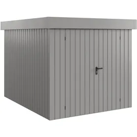 Hörmann EcoStar Gerätehaus 2,37 x 2,78 m Graualuminium