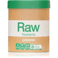 Amazonia Raw Nutrients Greens Pulver zur Herstellung von Getränken zur Entgiftung 300 g