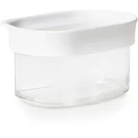 Emsa Optima rechteckig transparent/weiß 6,5 cm 0,18 l