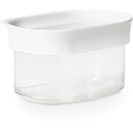 Emsa Optima rechteckig transparent/weiß 6,5 cm 0,18 l