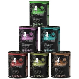Catz Finefood Purrrr Adult Multipack 6x400 g - Mixpaket 2 (6 Sorten)