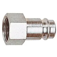 Riegler Nippel für Kupplungen NW 10, Stahl gehärtet/vern., G