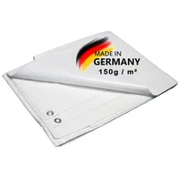 Buri Abdeckplane Gewebeplane Schutzplane Bootsplane Zeltunterlage für Camping Garten