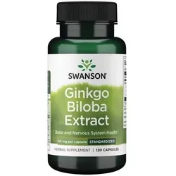 Swanson Ginkgo Biloba Extrakt 120 St