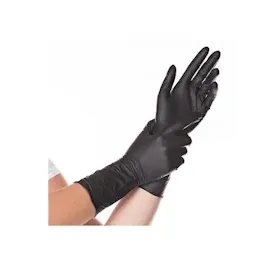 Franz Mensch Nitrilhandschuhe Schwarz | 100 Stück