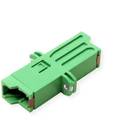 ROLINE LWL-Kupplung LSH Simplex, Single Mode, grün