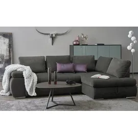 Switch Eckcouch Flachgewebe 3-Sitzer Blau