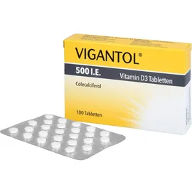 VIGANTOL 500 I.E. Vitamin D3 Tabletten 100 St.