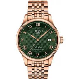 TISSOT LE LOCLE Automatik Roségoldfarben/Grün