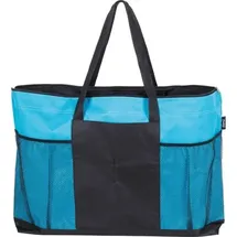 Fashy XXL-Badetasche aus Polyester Canvas mit Reißverschluss, türkis