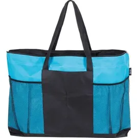 Fashy XXL-Badetasche aus Polyester Canvas mit Reißverschluss, türkis