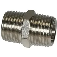 Riegler Doppelgewindenippel R 1/2 a., R 1/2 a., SW