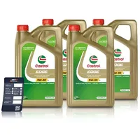 Castrol 20 L EDGE 5W-30 LL + Ölwechsel-Anhänger [Hersteller-Nr. 15F7E7]