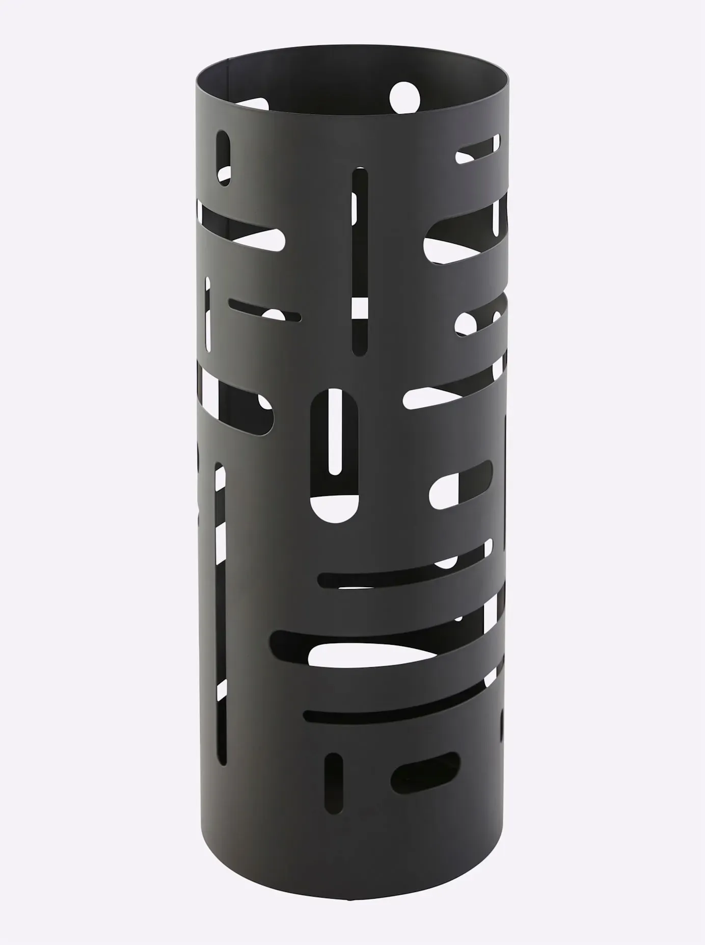 Schirmständer HEINE HOME, schwarz, B:20cm H:49cm T:20cm, Eisen, Regenschirmständer, Schirmständer