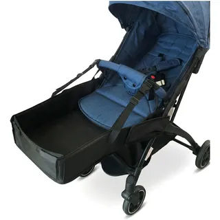 Universal Kinderwagen Fußstütze Verlängerung 50x30 cm - Ergonomische Beinstütze für Kinderwagen mit Armlehnen - Einfach Montiert in 30 Sekunden - Maximierter Komfort für Babys bis 15 kg