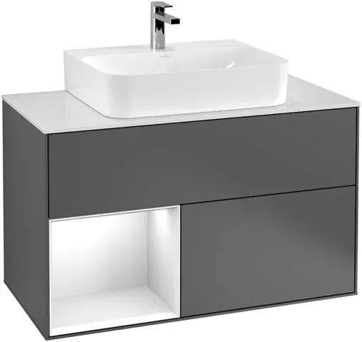 Villeroy & Boch Waschbeckenunterschrank Finion F11 1000x603x501mm m Bel FK/RE/AP: GM/HJ/2 F112HJGM
