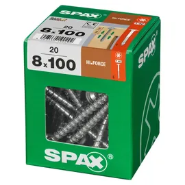 SPAX Tellerkopf Holzschraube Ø 8 mm x 100 mm 20 Stück