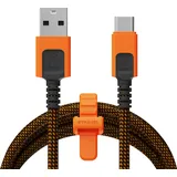 Xtorm USB-A auf USB-C 1,5 m Schwarz/Orange