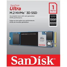 SanDisk Ultra NVMe SSD 1 TB M.2 SDSSDH3N-1T00-G26