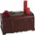Mendler Holztruhe Holzbox Schatztruhe Valence Antikoptik 30x57x29cm ~ rund