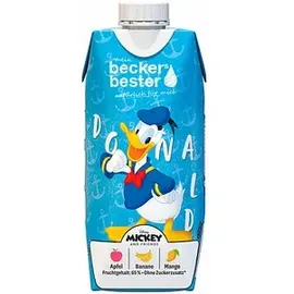 Beckers Bester Donald & Daisy Apfel-Banane-Mango Fruchtsaftgetränk 12x 0,33 l