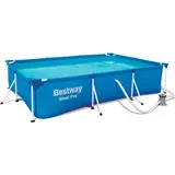 Aufstellpool- Set Bestway Deluxe Splash Frame Pool 300x201x66 cm Kartuschenfilter 1.249 l/h