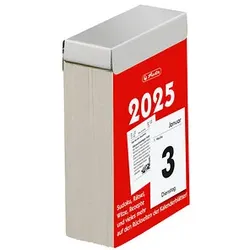 herlitz Abreißkalender Größe 3 2025