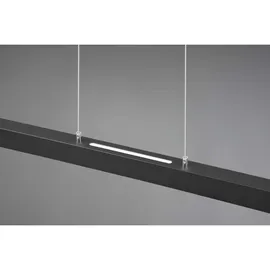 Trio LED Pendelleuchte Belfast Schwarz matt 1500 mm x 1155 mm x 142 mm