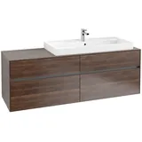 Villeroy & Boch Collaro Waschbeckenunterschrank 160 x 55 cm Arizona Oak