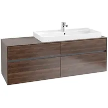 Villeroy & Boch Collaro Waschbeckenunterschrank 160 x 55 cm Arizona Oak