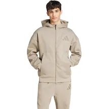 adidas Z.N.E. Reißverschlusspullover Putty Beige L
