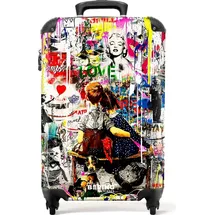 noboringsuitcases 4-Rollen Cabin 55 cm / 36 l mehrfarbig