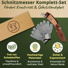 eli der elefant Eli Schnitzmesser Blau