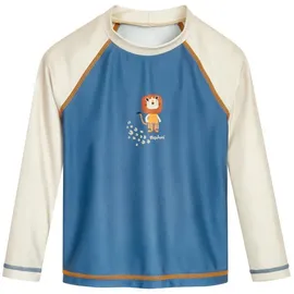 Playshoes Badeshirt in Blau/ Creme | Gr.: 74/80