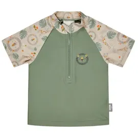 Sterntaler Badeshirt kurzarm Löwe in dunkelgrün | Gr.: 116