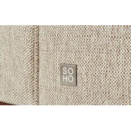 Soho Sessel Webstoff 136 x 87 x 103 cm Beige