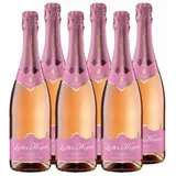 Lutter & Wegner Gendarmenmarkt Sekt Rosé Halbtrocken (6 x 0,75 l) erfrischender, feinperliger Sekt mit dezenten Fruchtnoten, Aromen roter Himbeeren und Johannisbeergelee, echtes Berliner Lebensgefühl