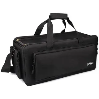 Bodyguard Fototasche Videotasche xxxl Jupiter, für große Foto und Videokamera Tasche mit Variable Inneneinteilung schwarz XXXL | 55 cm x 24 cm x 24 cm