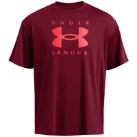 Under Armour Heavyweight Oversized Branded T-Shirt Herren 625 cardinal/racer