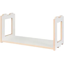 Tojo - hochstapler Blick Regalsystem, Anbaumodul, weiß