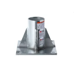 3M DBI-SALA Modulare Hebetechnik HC - Bodenhülse, verzinkter Stahl
