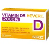 Hevert-Arzneimittel Vitamin D3 2000 I.E. Tabletten 120 St.
