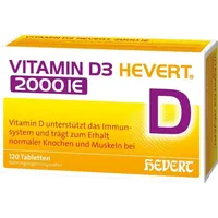 Hevert-Arzneimittel Vitamin D3 2000 I.E. Tabletten 120 St.